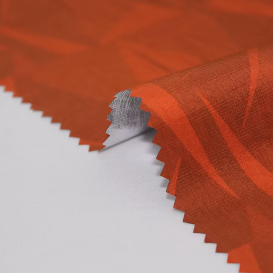 Recycled Stretch Polyester/Nylon/Spandex Waterproof Knitted Printed Outdoor Coat Jacket Uniform Jacquard Garment Fabric