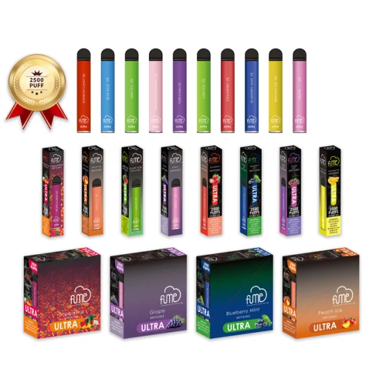 Горячая Распродажа, устройство Ecigs Fume Ultra 2500puffs, оптовая продажа, испаритель Vape Pen, одноразовая электронная сигарета